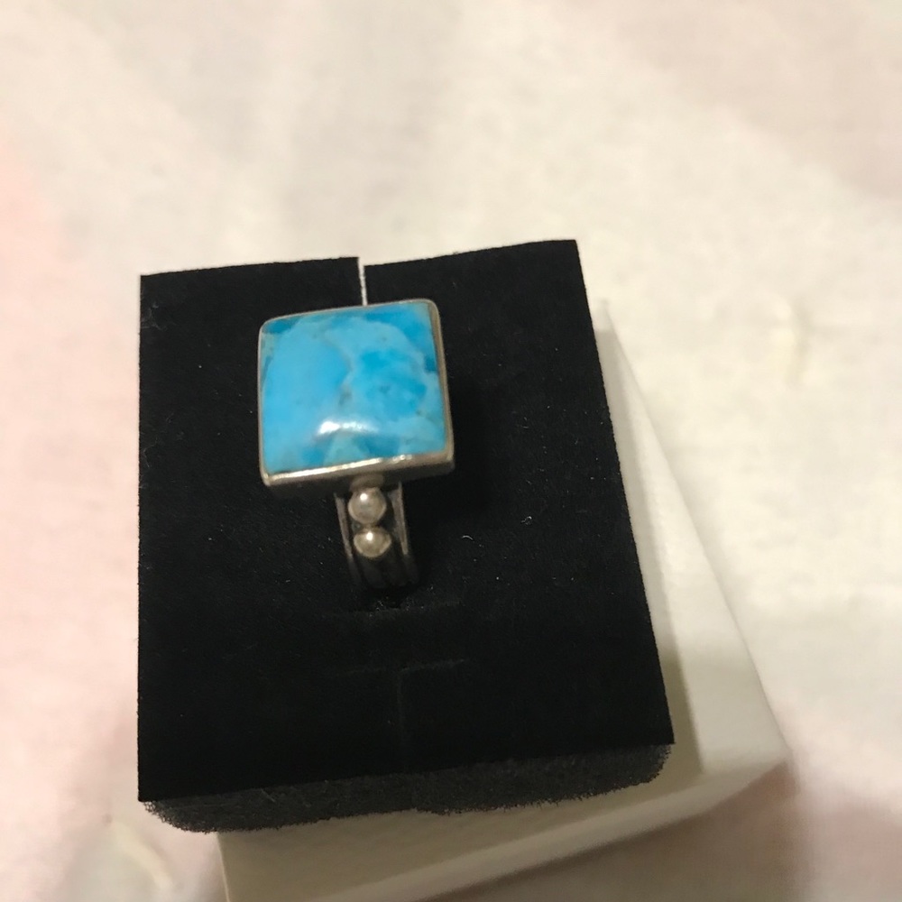 Sterling Silver Turquoise Ring